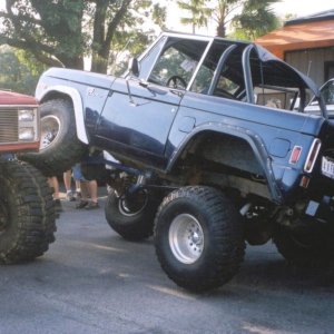 Tire Stacking at Hooters