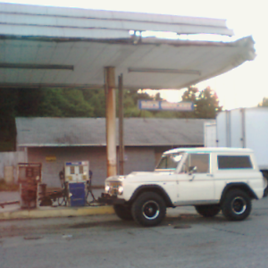 Old gas station