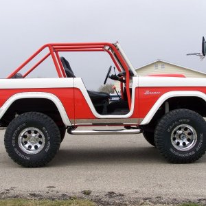 71 Bronco Completed Project