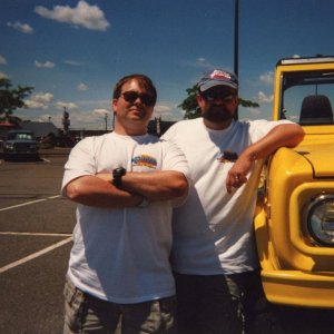 Mac and Lanny in Bloomsburg PA '98 Jambo