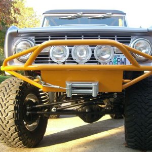 Custom front bumper