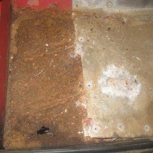 Old floor pan