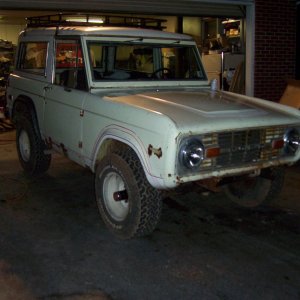 the beginning 1974 Bronco Ranger