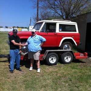 My 68 Bronco - Day 1