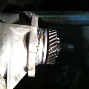 AOD tail housing & transfer case