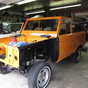 74 Bronco Bold Orange