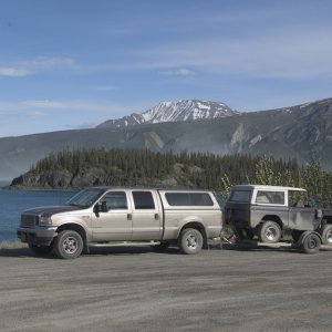 Towing Bronco to Alaska