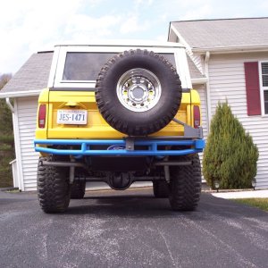 New tire carrier and lift.