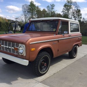 1976 Bronco Pre Restoration