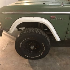 Bronco - driver side qtr