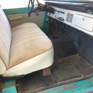 1966 half cab luber uncut