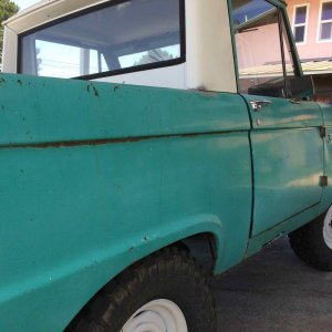 1966 half cab luber uncut