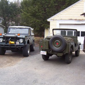 Hanging out with a Real Jeep