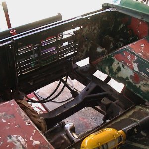 Engine compartment prep