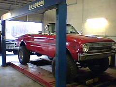 63 falcon convertable/69 bronco frame and running gear