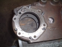 Redrilled bolt pattern - set screws block off original tapped holes.