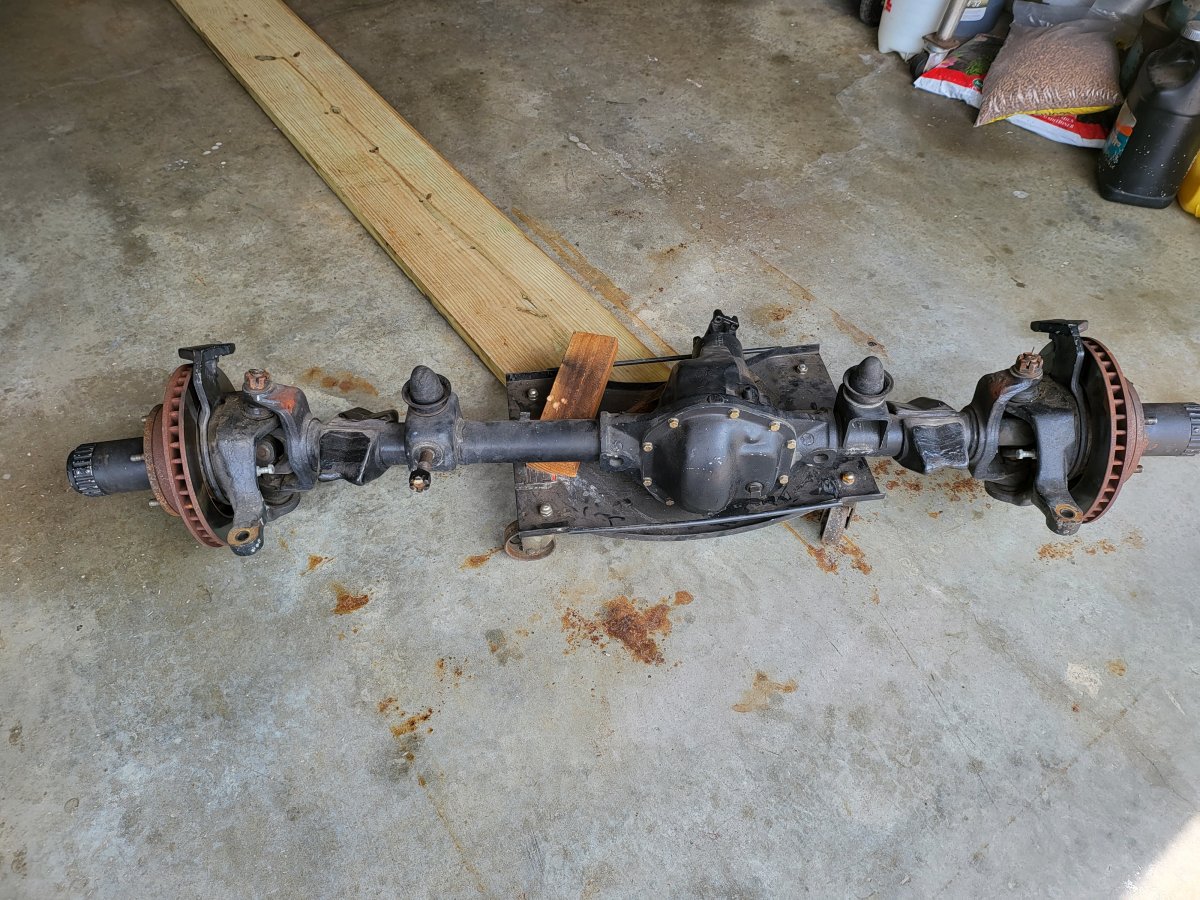 SOLD - For Sale dana 44 disc brake axle | ClassicBroncos.com Forum