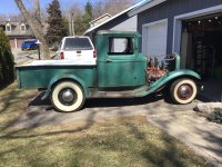 Old 32 survivor truck hot rod