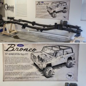 Kevin and Tina's Bronco build