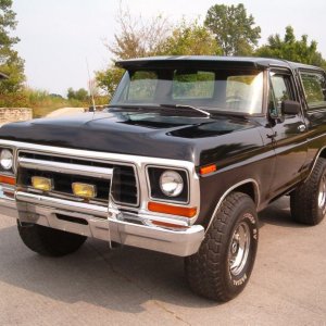 78 stock Bronco