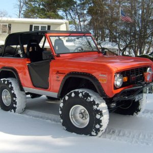 Winter Bronco