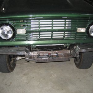 Front bumper in progress