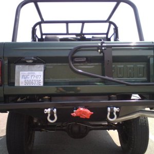 Rear bumper