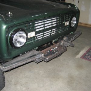 Front bumper in progress