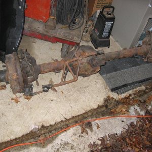 Free front axle