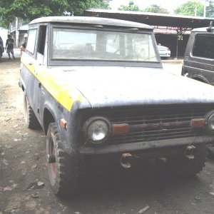 66 bronco 289 3 spd