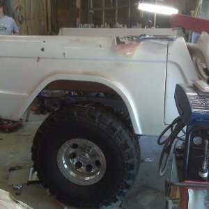 74 fiberglass project