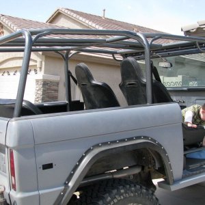 custom family roll cage from Bent Fabrication