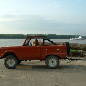 The Ohio river and my dog