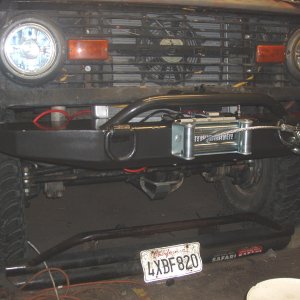 Custom Plate Winch Bumper002