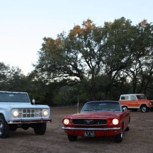 A fine pair of 66 Roadsters