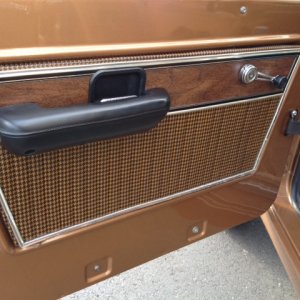 Driver side door panels