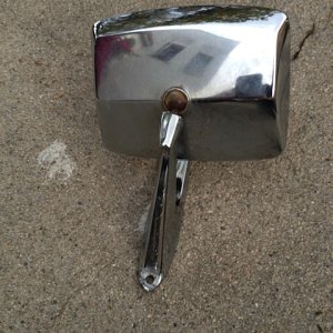 original side mirror - rear view