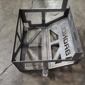 fuel tank frame-top view