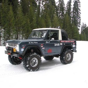 Chase Truck in Snow