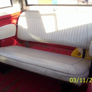 Rear seat