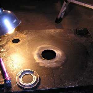 hole for in tank fuel pump