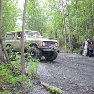 NEW WINCH & SWAMPED 4 WHEELER