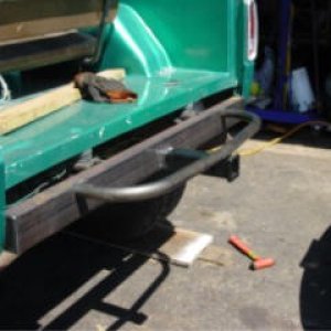 rear bumper/tire carrier