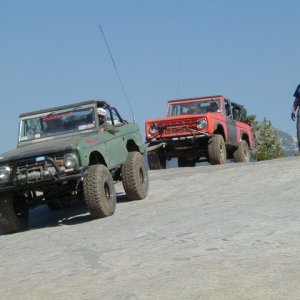 Luke, Kevin, and my bro on the Rubicon