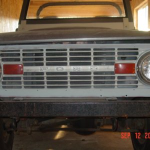 Grille before