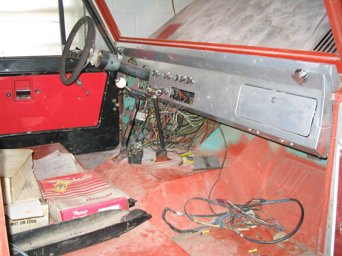 1970 Bronco Interior