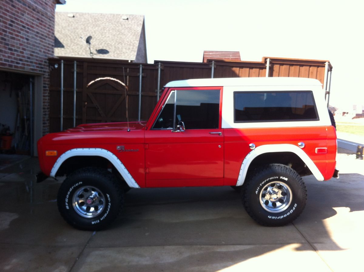 1974 TX Bronco making some changes