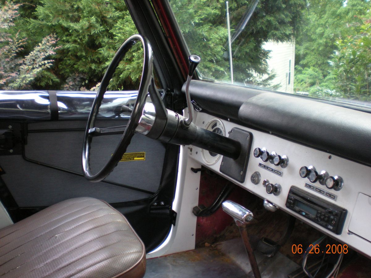 73 Bronco Interior