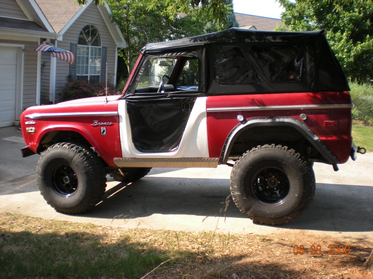 73 Bronco New Door Inserts and BestTop