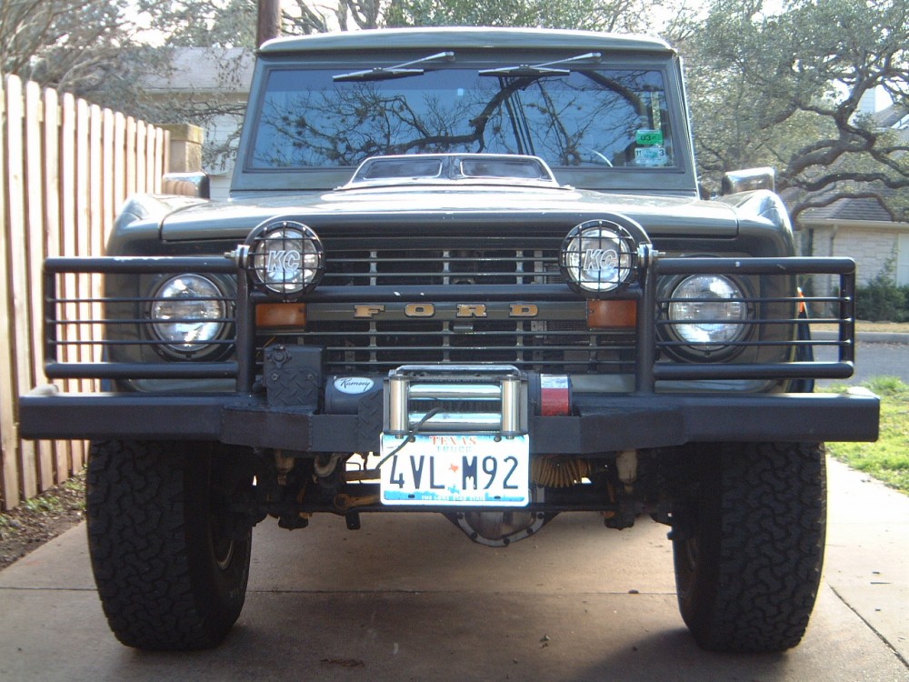 76' Front Custom Bumper